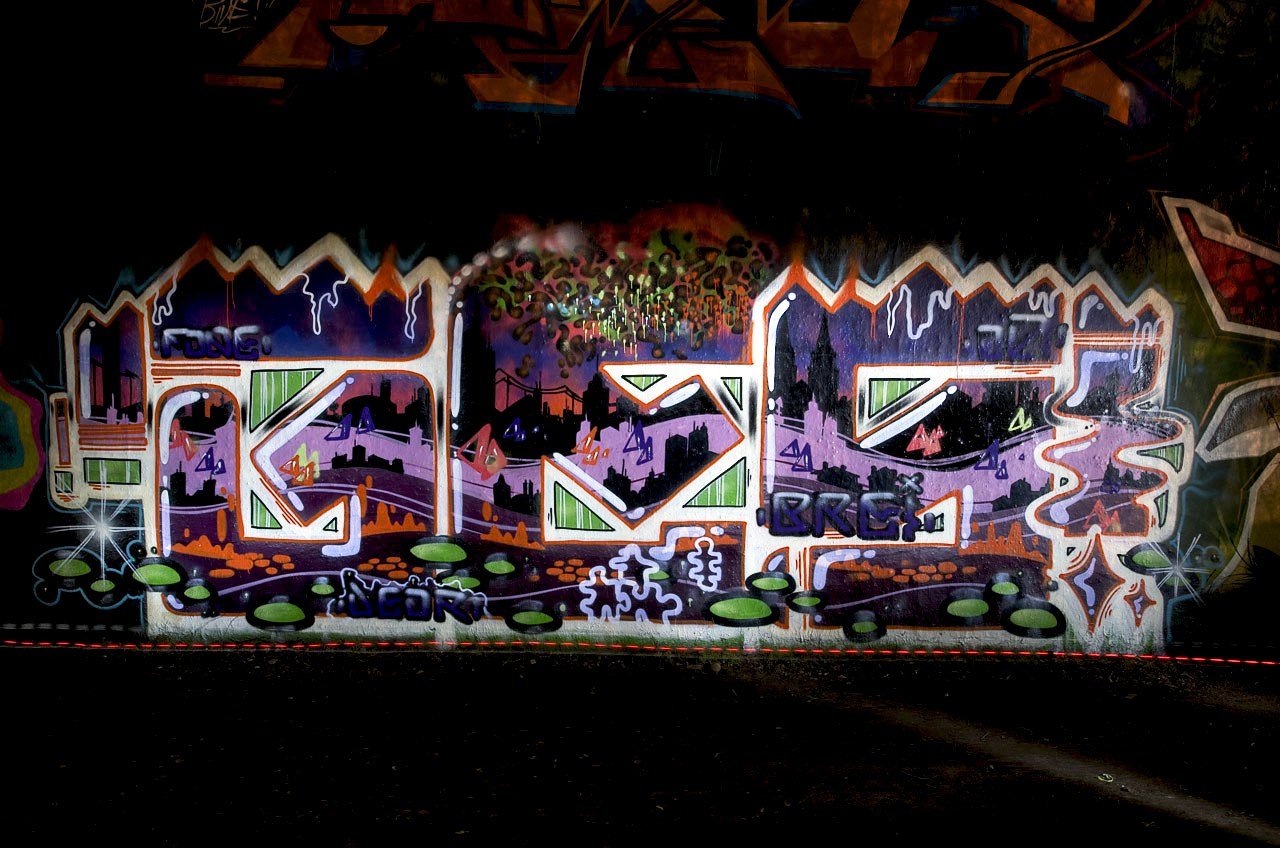 Graffiti Wall in Köln - Photo by Jupiter - Ges, OH, Cologne (2012)