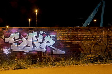 Graffiti Wall in Köln - Photo by Jupiter - Sair, Alme, Cologne (2014)