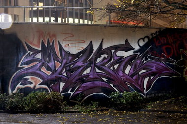 Graffiti Wall in Wiesbaden - Photo by Jupiter - Hall-of-Fame, HallWorks, JPTR (2013)