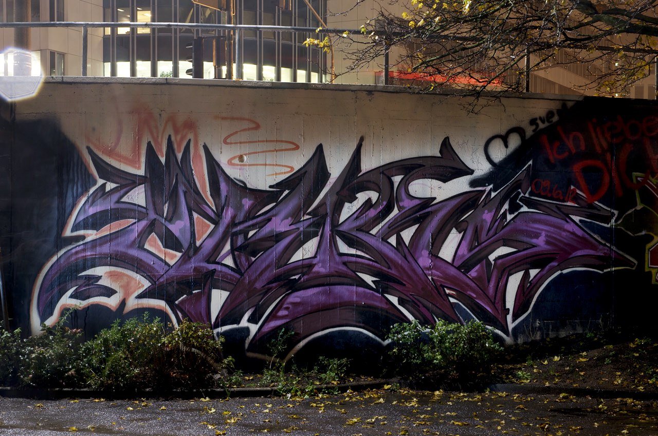 Graffiti Wall in Wiesbaden - Photo by Jupiter - Hall-of-Fame, HallWorks, JPTR (2013)