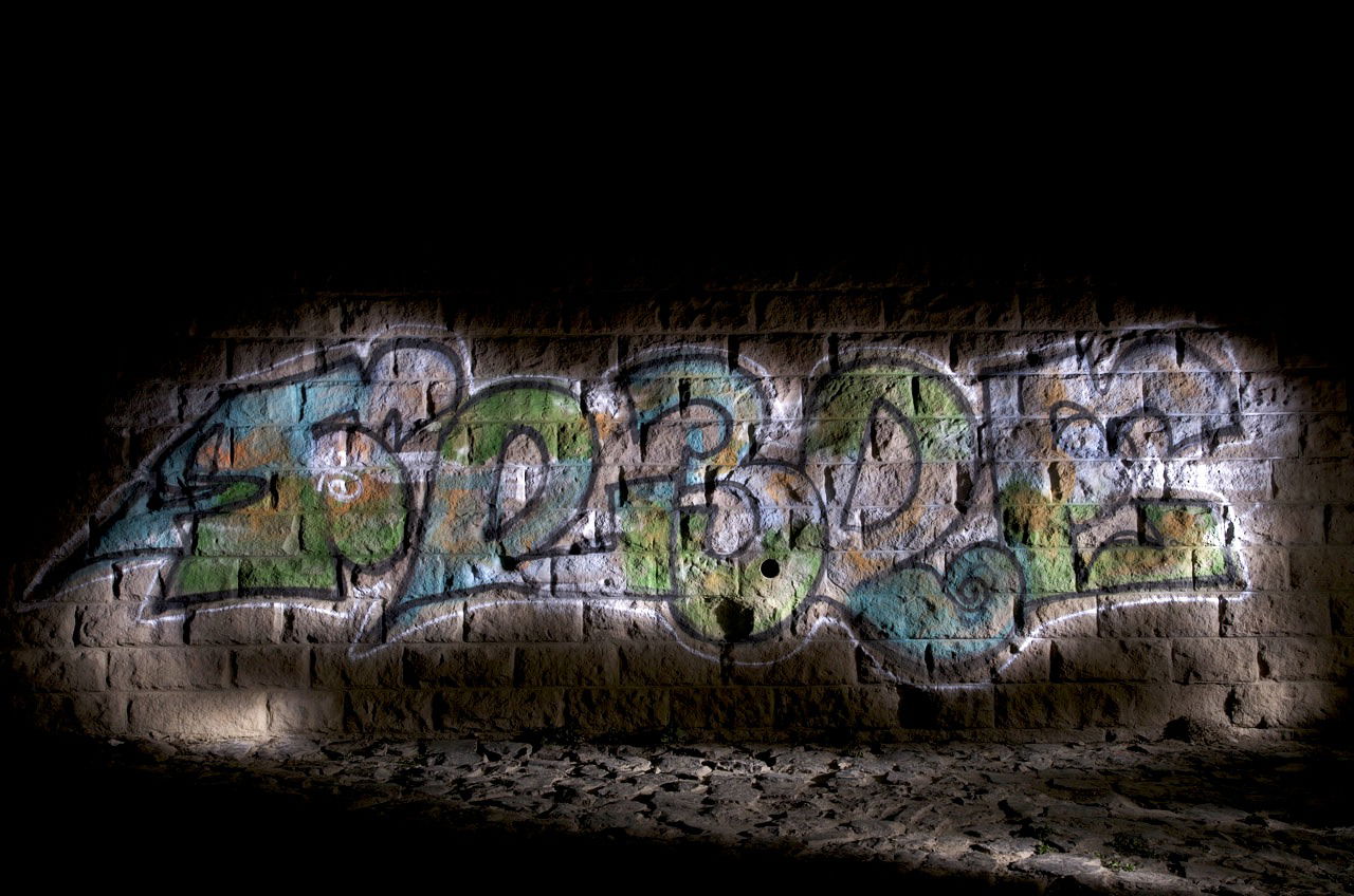 Graffiti Wall in Köln - Photo by Jupiter - Frere, BridgeWorks, Cologne (2014)