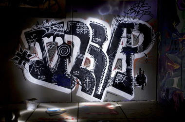 Graffiti Wall in Leverkusen - Photo by Jupiter - Artist, Unknown, Hall-of-Fame (2014)