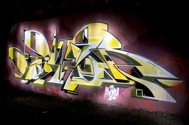 Graffiti Wall in Köln - Photo by Jupiter - Semor, DHS, Deadly (2012)