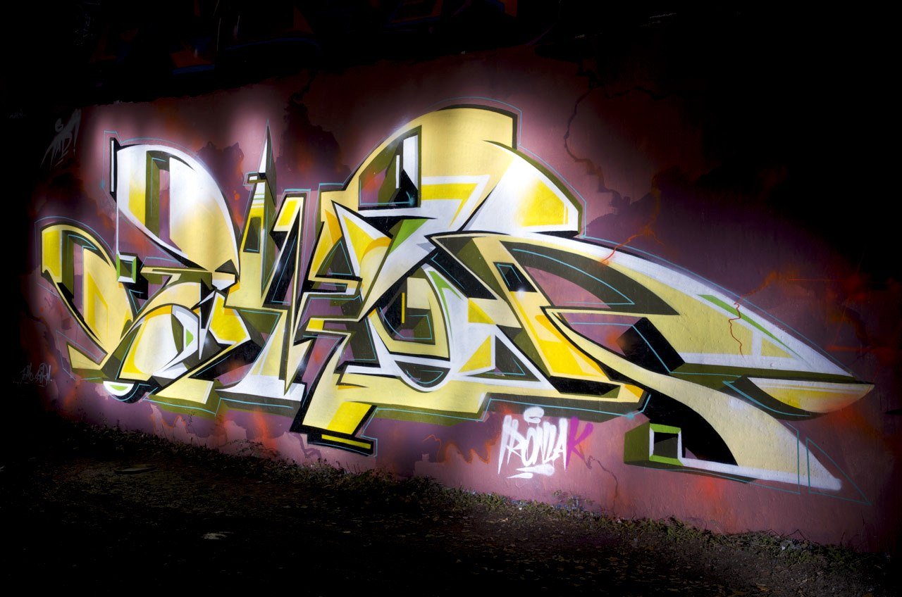 Graffiti Wall in Köln - Photo by Jupiter - Semor, DHS, Deadly (2012)