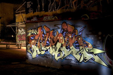 Graffiti Wall in Köln - Photo by Jupiter - Musik, OneLove, Regs (2014)