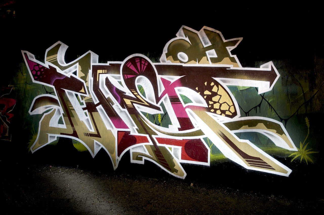 Graffiti Wall in Köln - Photo by Jupiter - Ther, OH, Cologne (2012)