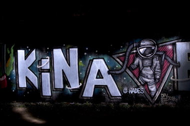 Graffiti Wall in Köln - Photo by Jupiter - Kina, Hades, Character (2014)