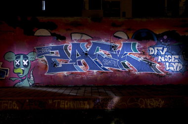 Graffiti Wall in Köln - Photo by Jupiter - Zack, Character, DFV (2014)