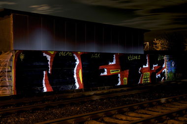 Graffiti Bombing in Köln - Photo by Jupiter - Netz, Cologne, Colonia (2014)