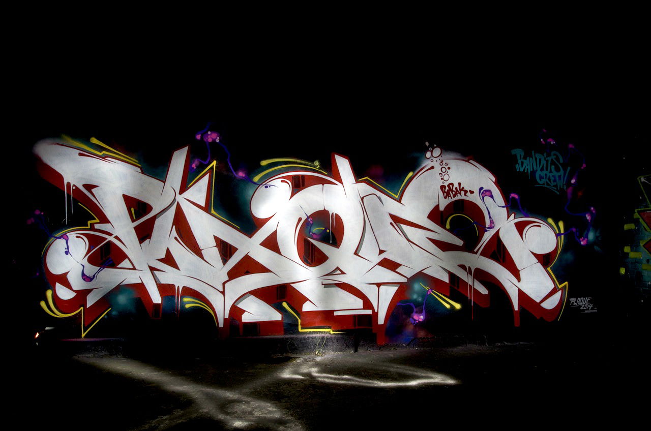 Graffiti Wall in Köln - Photo by Jupiter - Plaque, Bandits, Cologne (2014)