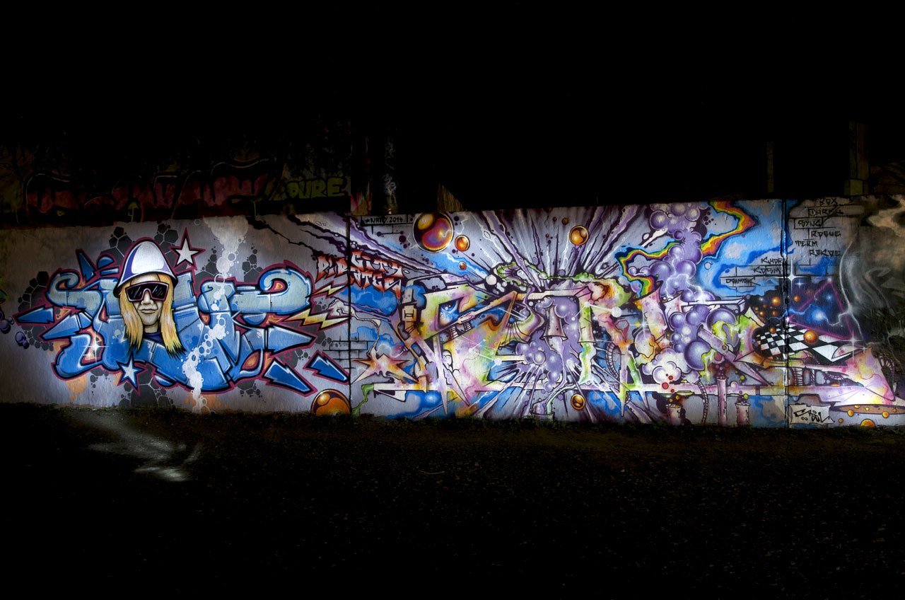 Graffiti Wall in Köln - Photo by Jupiter - Term, Character, Soul (2014)