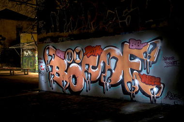 Graffiti Wall in Köln - Photo by Jupiter - Weise, Böse, Böser (2014)