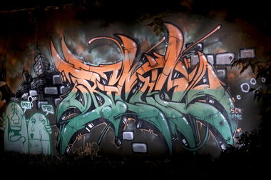 Graffiti Wall in Köln - Photo by Jupiter - Biatsch, Character, Abe (2013)