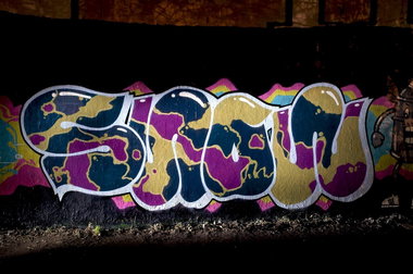 Graffiti Wall in Köln - Photo by Jupiter - Snow, OH, Cologne (2012)
