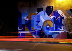 Graffiti Wall in Essen - Photo by Jupiter - Demon, LightVisions, ESArea (2014)