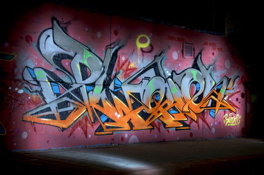 Graffiti Wall in Köln - Photo by Jupiter - Plaque, Bandits, Cologne (2013)