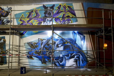 Graffiti Wall in Rhein-Sieg-Kreis - Photo by Jupiter - Bier, Ken, Octagon (2014)
