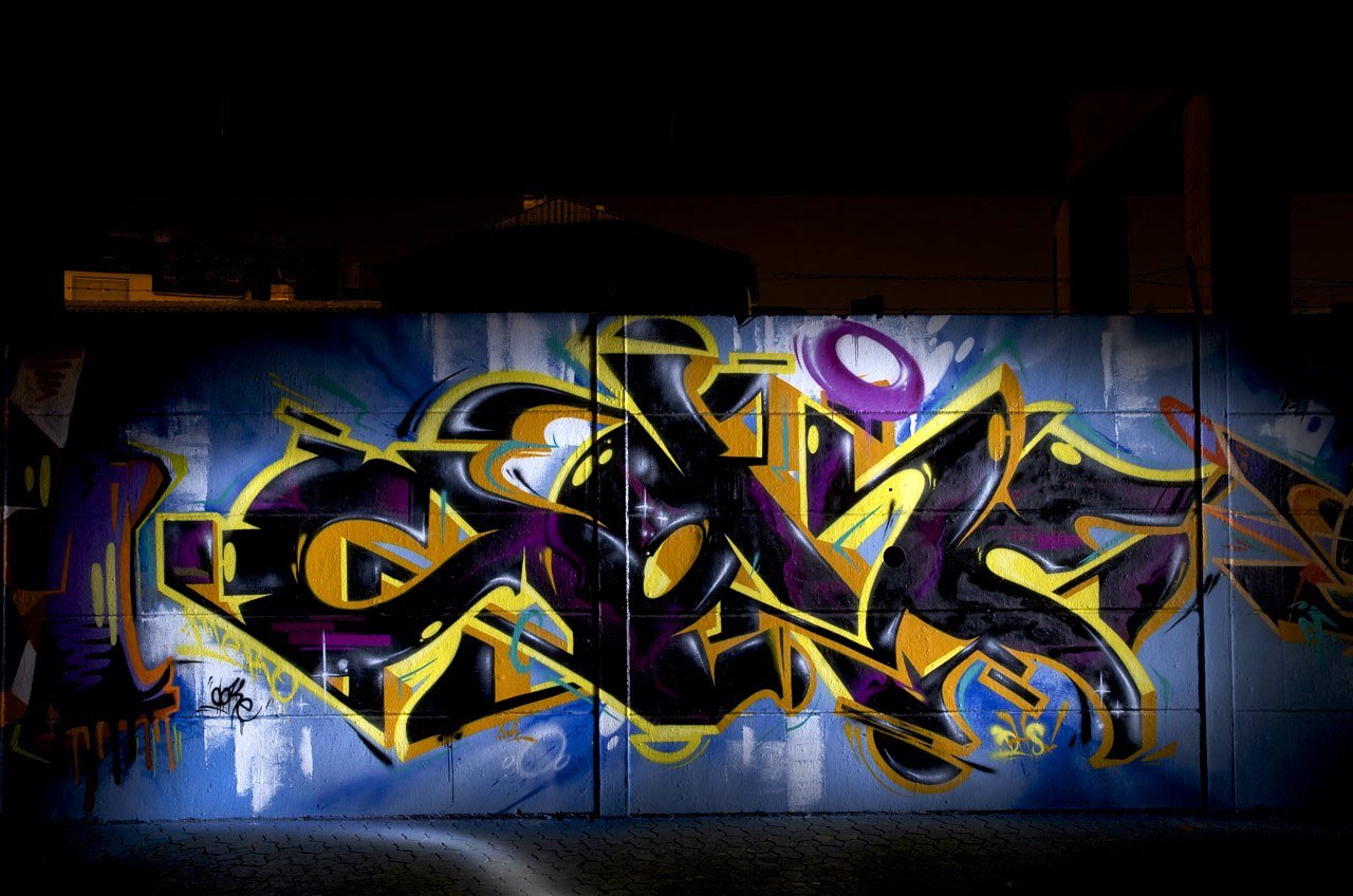 Graffiti Wall in Koblenz - Photo by Jupiter - Coke, Deadly, Habits (2014)