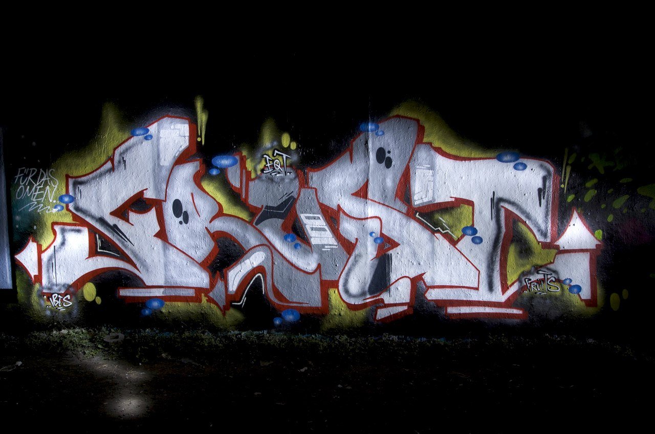 Graffiti Wall in Köln - Photo by Jupiter - Fruits, Cologne, Colonia (2014)