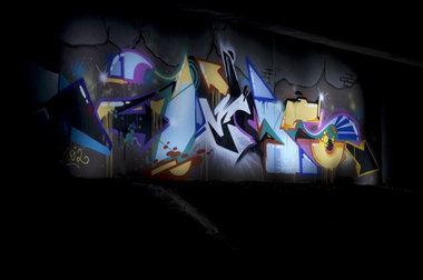 Graffiti Wall in Essen - Photo by Jupiter - Demon, MotorWay, ESArea (2012)