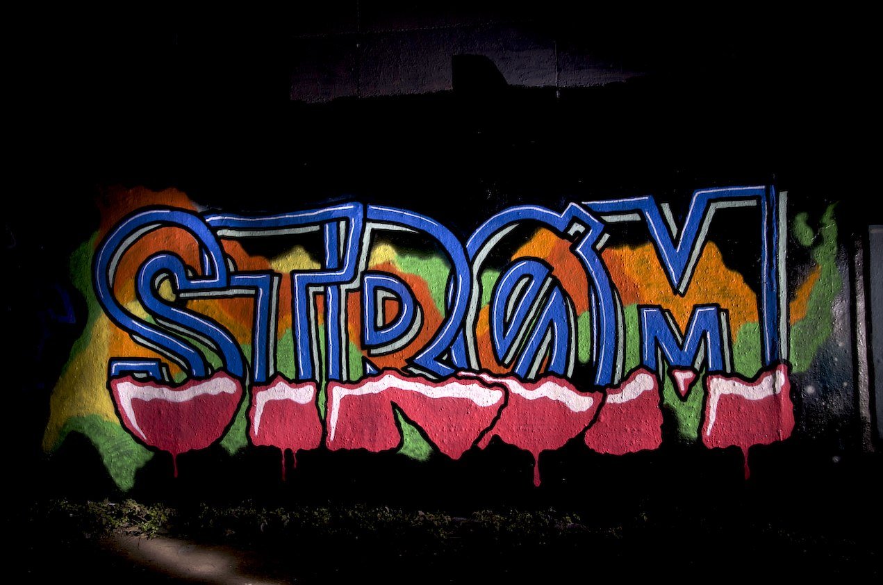 Graffiti Wall in Köln - Photo by Jupiter - Strøm, Cologne, Colonia (2014)