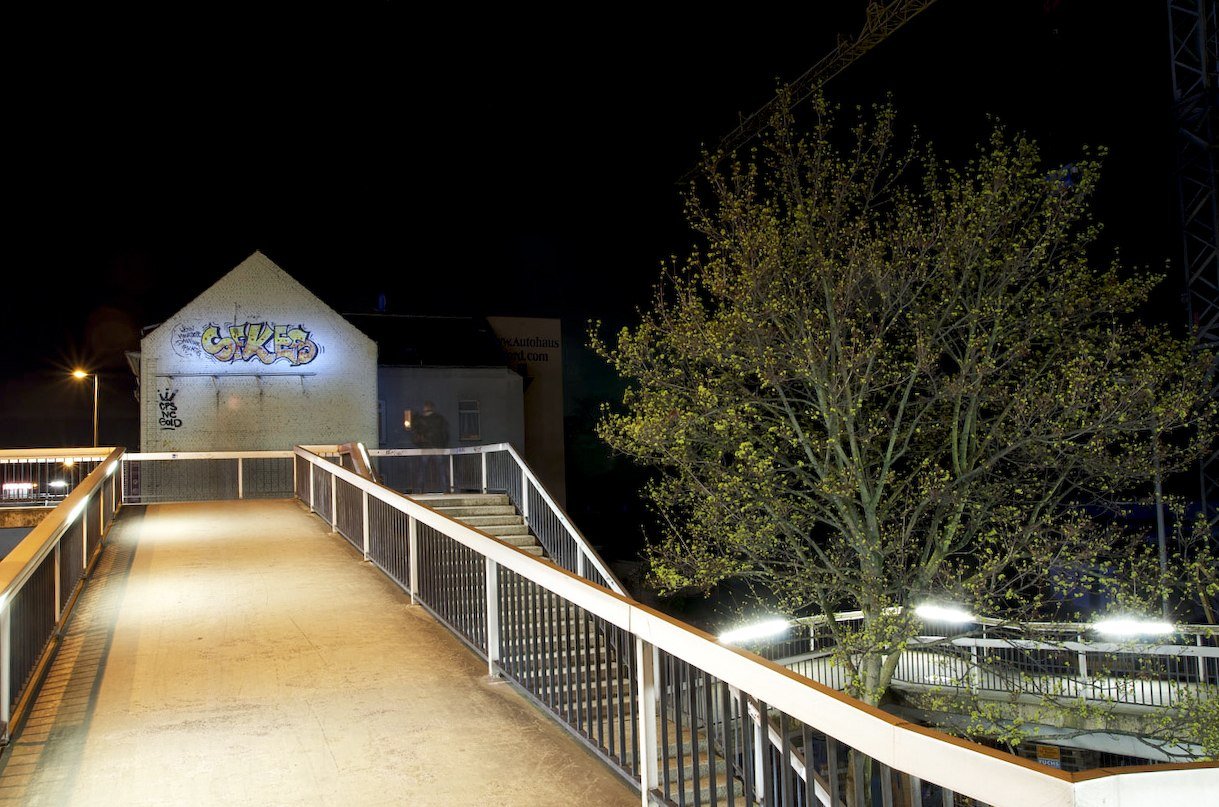 Graffiti Bombing in Köln - Photo by Jupiter - SFK, KES, Messages (2014)