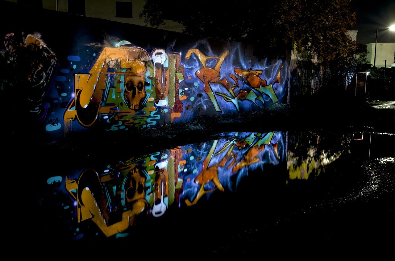 Graffiti Wall in Köln - Photo by Jupiter - Pout, Kiss81, Cops (2013)