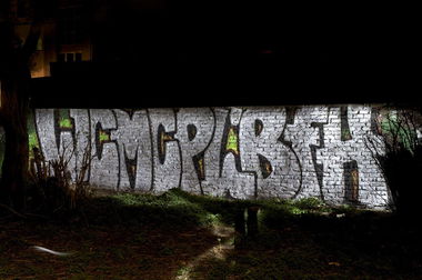 Graffiti Bombing in Dortmund - Photo by Jupiter - WCMC, PLB, FH (2014)