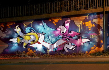 Graffiti Wall in Essen - Photo by Jupiter - Demon, HighWay, Dems (2014)
