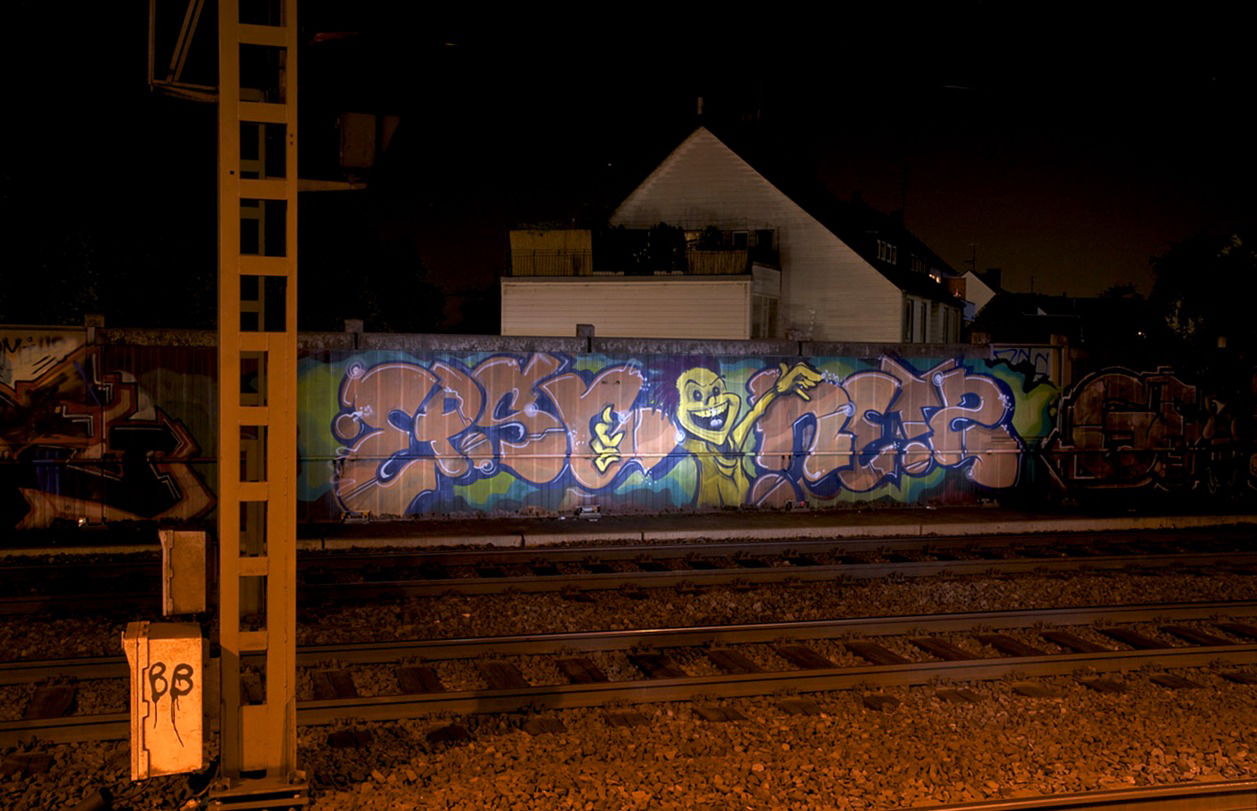 Graffiti Bombing in Köln - Photo by Jupiter - Netz, EPSC, Jeks (2013)