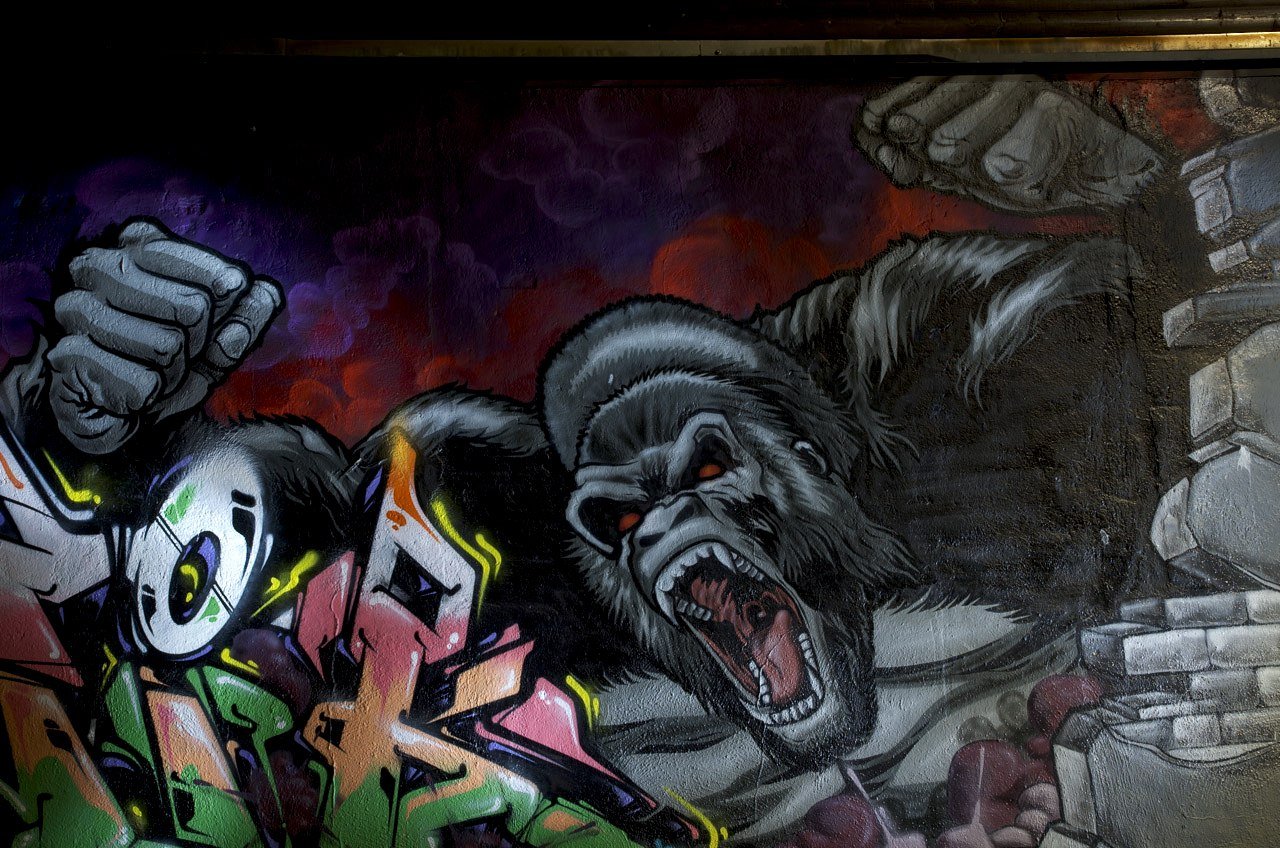 Graffiti Wall in Koblenz - Photo by Jupiter - AMC, Character, ConArea (2014)