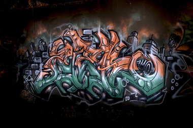 Graffiti Wall in Köln - Photo by Jupiter - Ziek, Abe, FMC (2013)