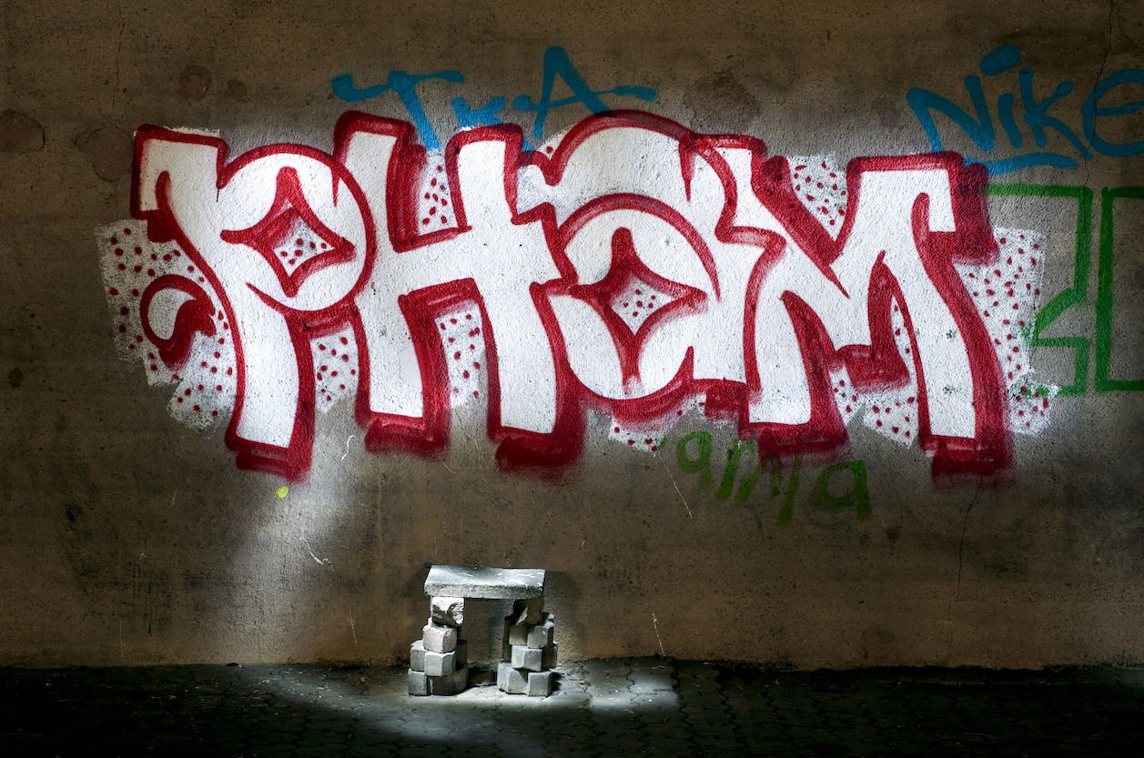 Graffiti Wall in Köln - Photo by Jupiter - Pham, BridgeWorks, Cologne (2014)