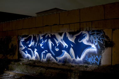 Graffiti Bombing in Köln - Photo by Jupiter - Puton, Netz, Serials (2011)