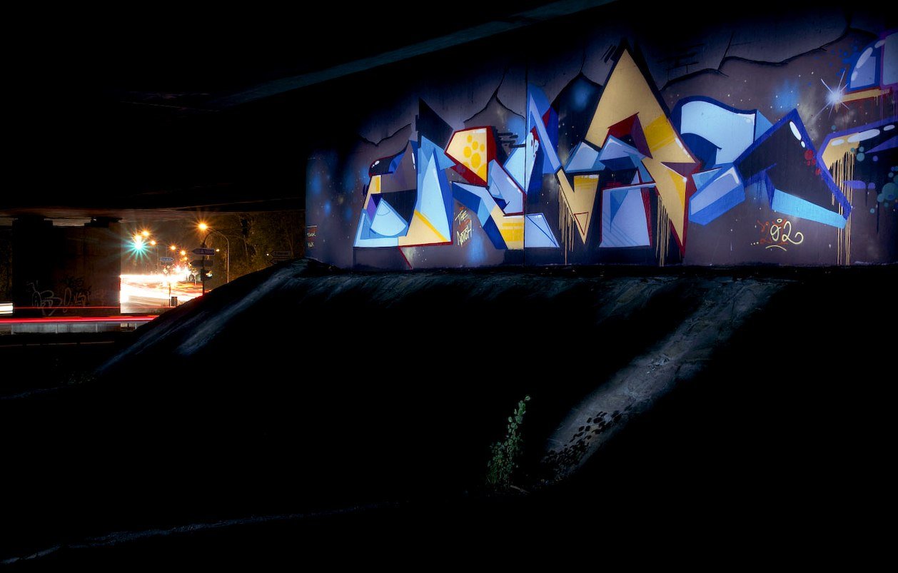 Graffiti Wall in Essen - Photo by Jupiter - TopNotch, MotorWay, DFense (2012)