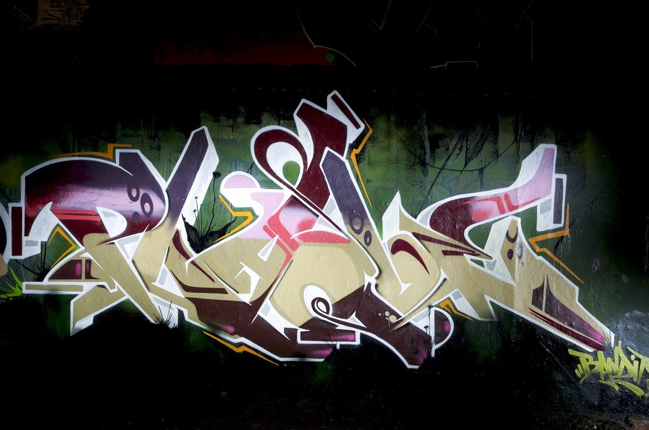 Graffiti Wall in Köln - Photo by Jupiter - Plaque, Bandits, Cologne (2012)