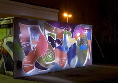 Graffiti Wall in Essen - Photo by Jupiter - DFense, TopNotch, ESArea (2014)