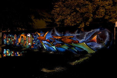Graffiti Wall in Köln - Photo by Jupiter - Tran, Pout, Kiss81 (2013)