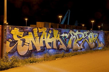 Graffiti Wall in Köln - Photo by Jupiter - Snaik, Epsor, FCC (2014)