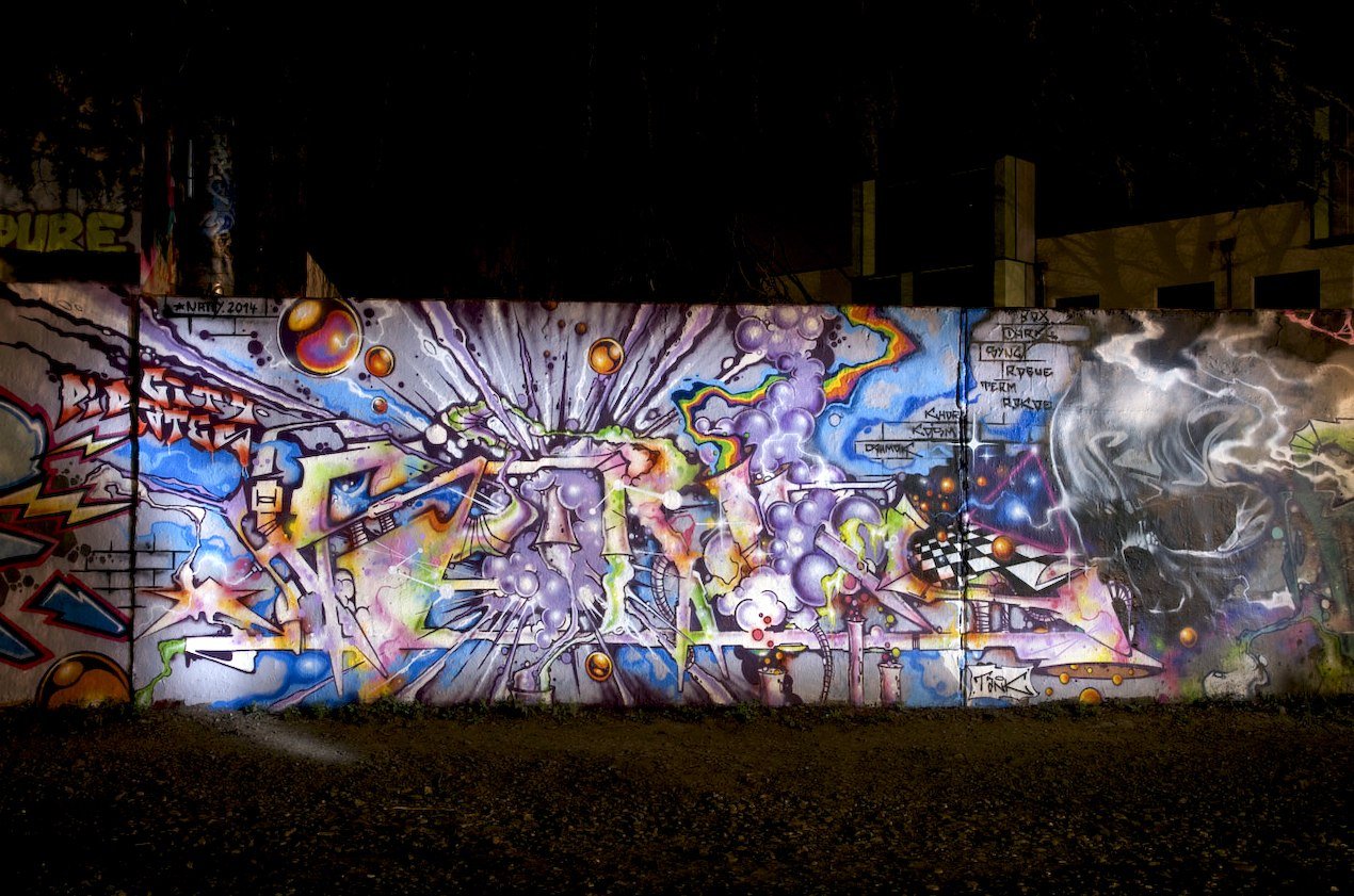 Graffiti Wall in Köln - Photo by Jupiter - Soul, CPS, Crime (2014)