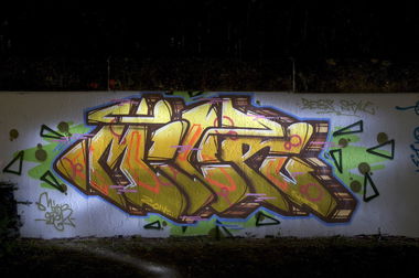 Graffiti Wall in Marl - Photo by Jupiter - Mior, JPTR, Marl (2014)