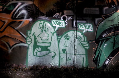 Graffiti Wall in Köln - Photo by Jupiter - Biatsch, Character, Abe (2013)
