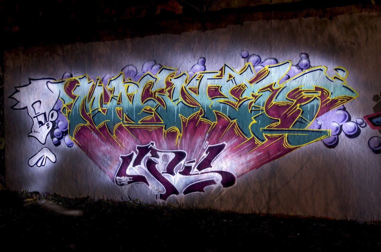 Graffiti Wall in Köln - Photo by Jupiter - Magnet, CPS, Character (2014)