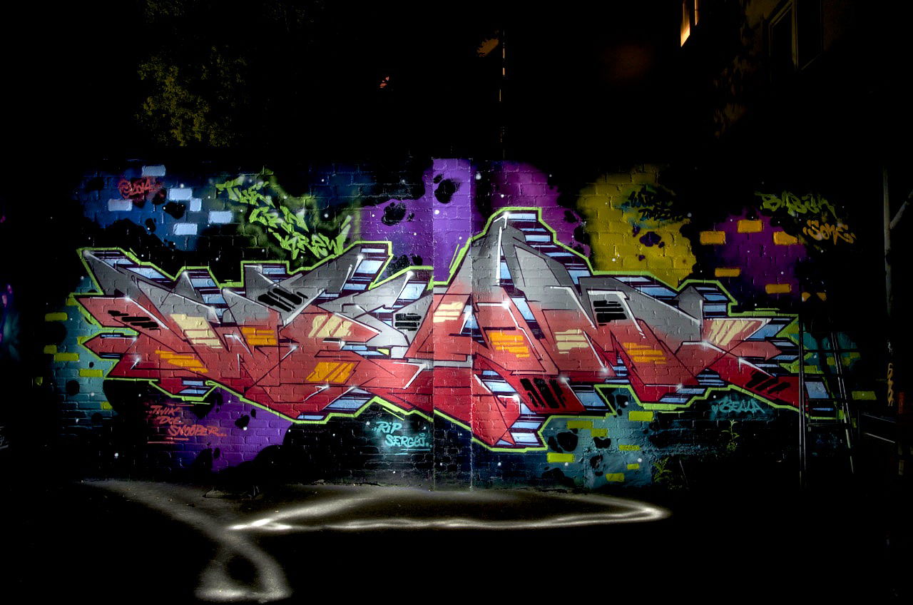 Graffiti Wall in Köln - Photo by Jupiter - Weam, Cologne, Colonia (2014)