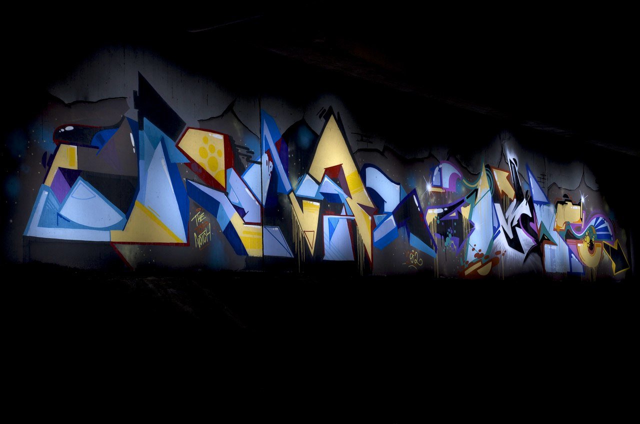 Graffiti Wall in Essen - Photo by Jupiter - TopNotch, Demon, MotorWay (2012)