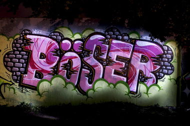 Graffiti Wall in Köln - Photo by Jupiter - Weise, Böser, Böse (2014)