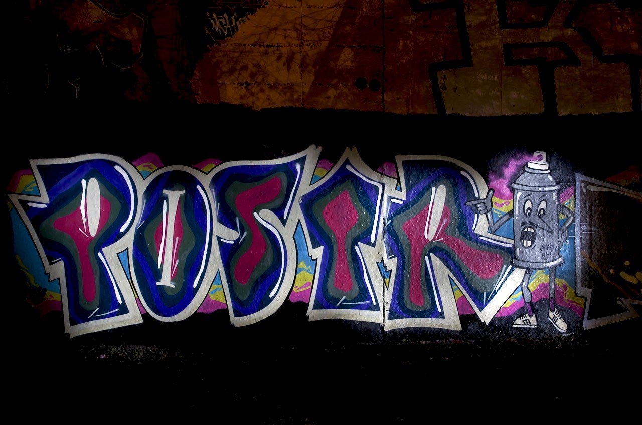 Graffiti Wall in Köln - Photo by Jupiter - Postr, OH, SOD (2012)