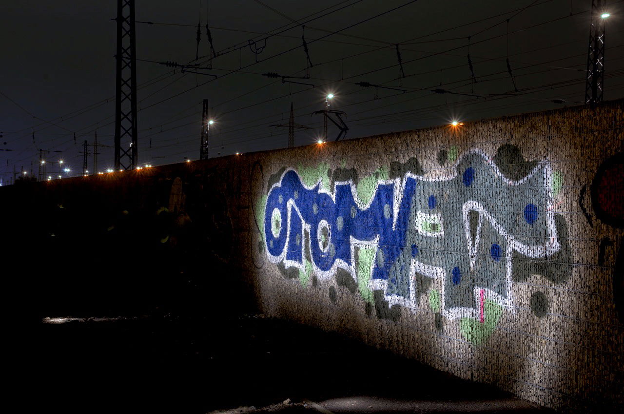 Graffiti Bombing in Köln - Photo by Jupiter - Tomato, Otomat, Cologne (2013)