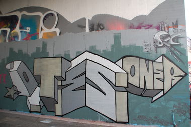 Graffiti Wall in Leipzig - Photo by JustSpray - jsoner, jsone, js (2017)