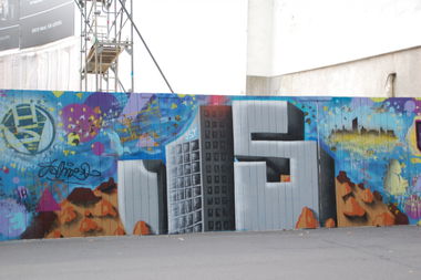 Graffiti Wall in Leipzig - Photo by JustSpray - js, jsone, jser (2014)